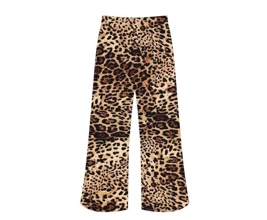 LEOPARD PANTS IN CHEETAH