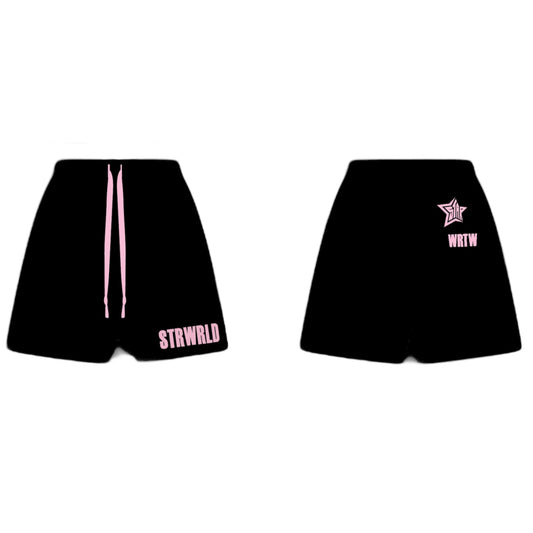 Short  STRWRLD in black