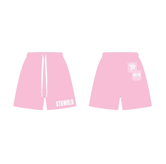 Short  STRWRLD in pink