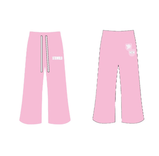 SWEATPANTS STRWRLD in pink