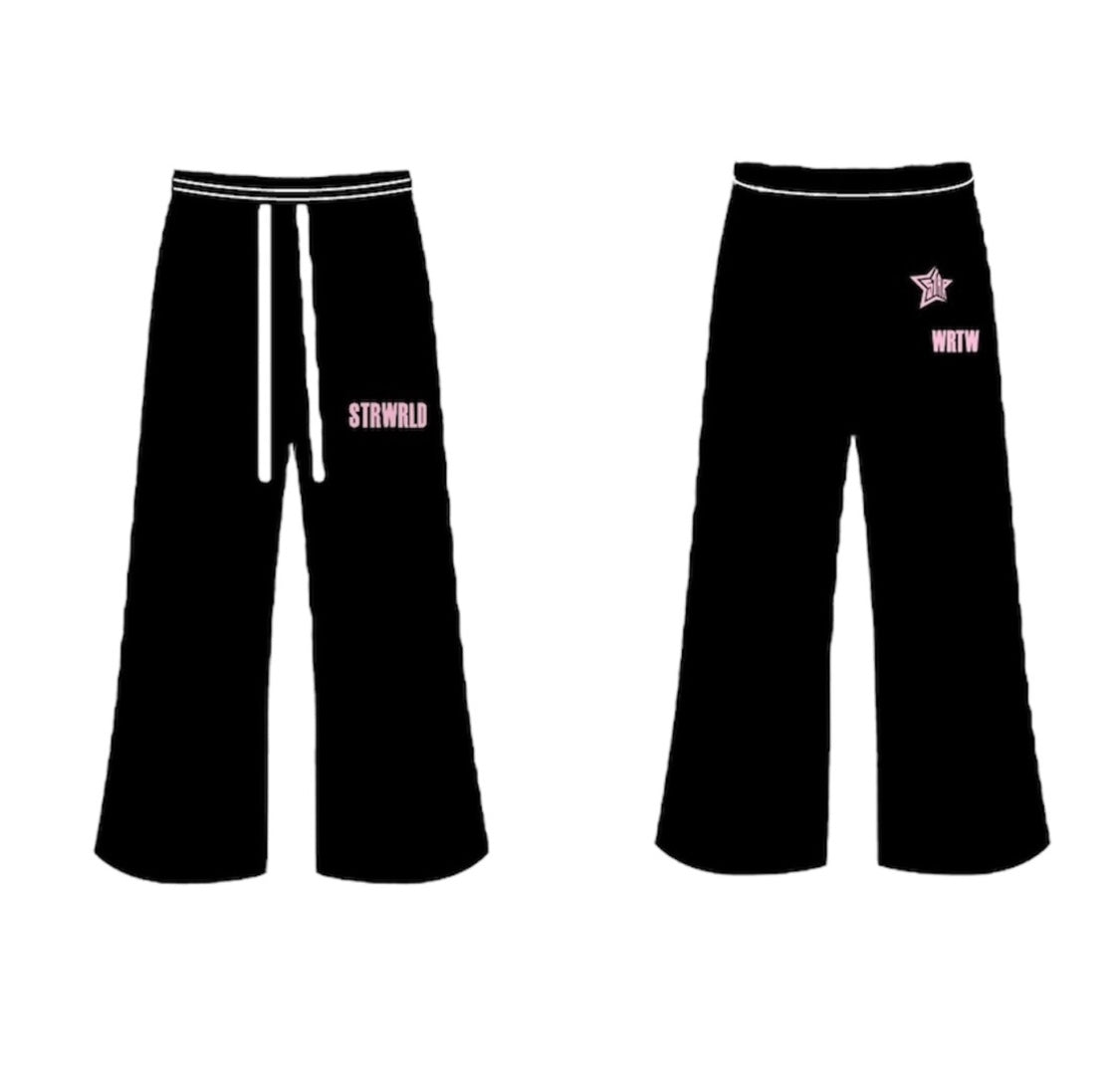 SWEATPANTS STRWRLD in black