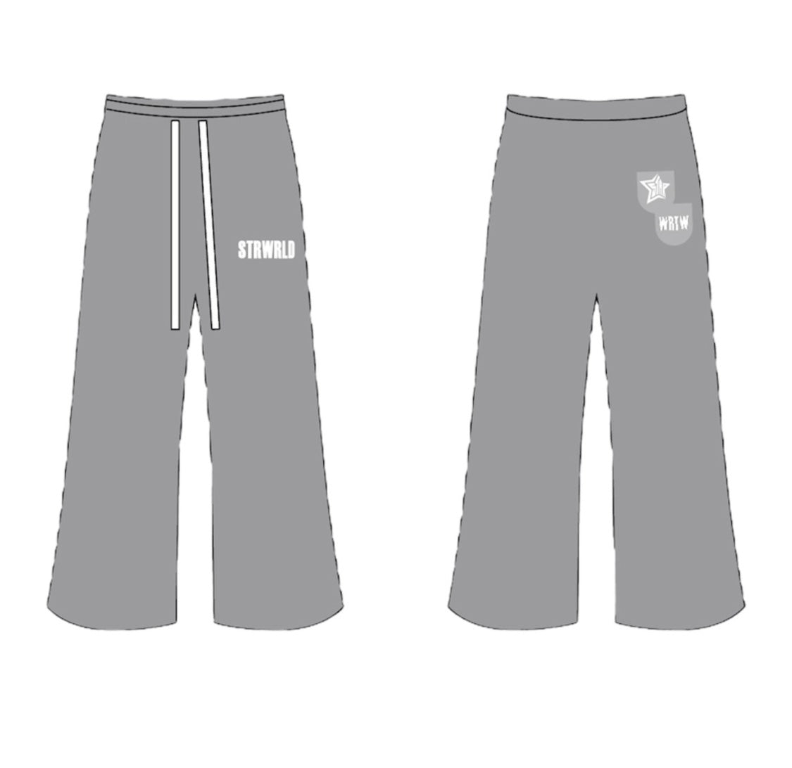 SWEATPANTS STRWRLD in gray